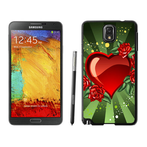 Valentine Rose Samsung Galaxy Note 3 Cases DWW - Click Image to Close